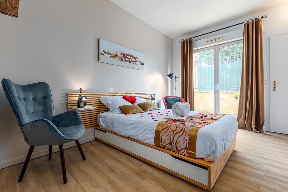 Havre De Paix Jacuzzi Appartement Asnières Buitenkant foto