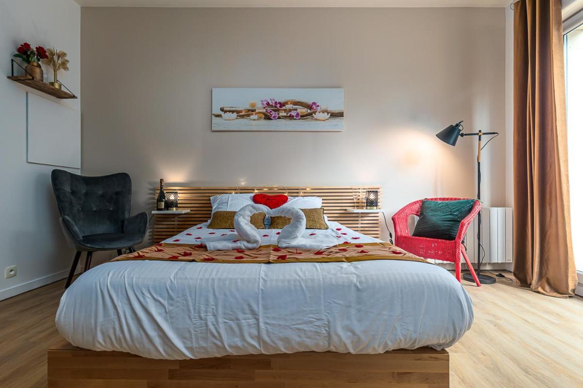 Havre De Paix Jacuzzi Appartement Asnières Buitenkant foto